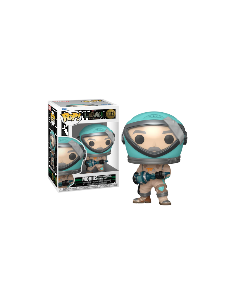 LOKI SAISON 2 - POP Marvel N° 1313 - Mobius (TVA Temporal Core Suit) Funko 1 - Culture-Pop-France LOKI SAISON 2 - POP Marvel N° 1313 - Mobius (TVA Temporal Core Suit) Funko 1 - Culture-Pop-France
