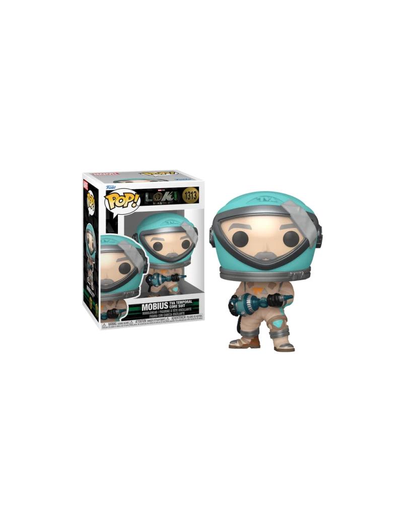 LOKI SAISON 2 - POP Marvel N° 1313 - Mobius (TVA Temporal Core Suit) Funko 1 - Culture-Pop-France LOKI SAISON 2 - POP Marvel N° 1313 - Mobius (TVA Temporal Core Suit) Funko 1 - Culture-Pop-France