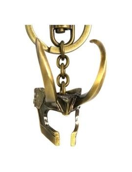 MARVEL - Casque Loki - Porte-clés en métal Monogram 1 - Culture-Pop-France