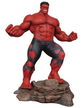 MARVEL - Red Hulk - Figurine Marvel Gallery 25cm Diamond Select 1 - Culture-Pop-France
