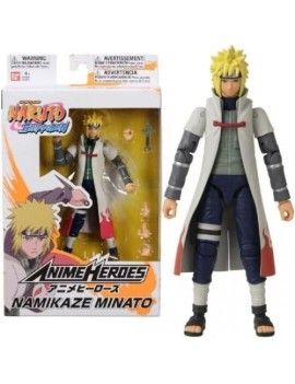 NARUTO - Namikaze Minato - Figurine Anime Heroes 17cm Bandai Red 1 - Culture-Pop-France