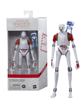 STAR WARS -Droide de Sécurité KX (Holiday Ed.) -Fig. Black Series 15cm Hasbro 1 - Culture-Pop-France