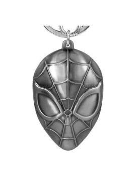 MARVEL - Tête de Spider-Man - Porte-clés en étain Monogram 1 - Culture-Pop-France