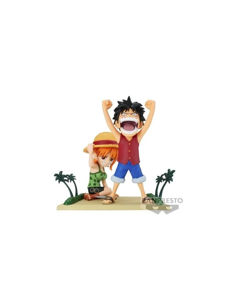 ONE PIECE - Luffy & Nami - Figurine WCF-Log Stories 7cm Banpresto 1 - Culture-Pop-France ONE PIECE - Luffy & Nami - Figurine WCF-Log Stories 7cm Banpresto 1 - Culture-Pop-France
