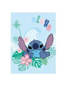 DISNEY - Couverture Flanelle 110x150cm - Aloha Stitch AyMax 1 - Culture-Pop-France