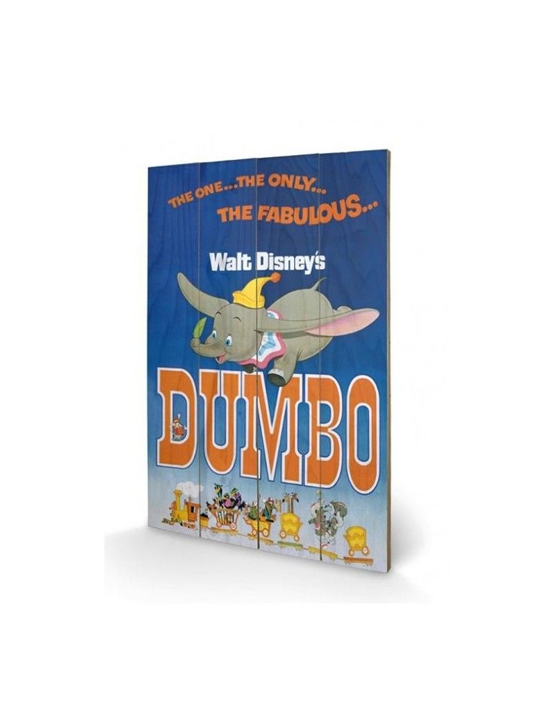 DISNEY - Dumbo - Impression sur bois 40x59cm Pyramid 1 - Culture-Pop-France DISNEY - Dumbo - Impression sur bois 40x59cm Pyramid 1 - Culture-Pop-France