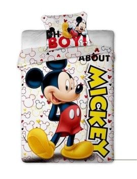 DISNEY - Mickey - Parure de lit 140x200cm AyMax 1 - Culture-Pop-France