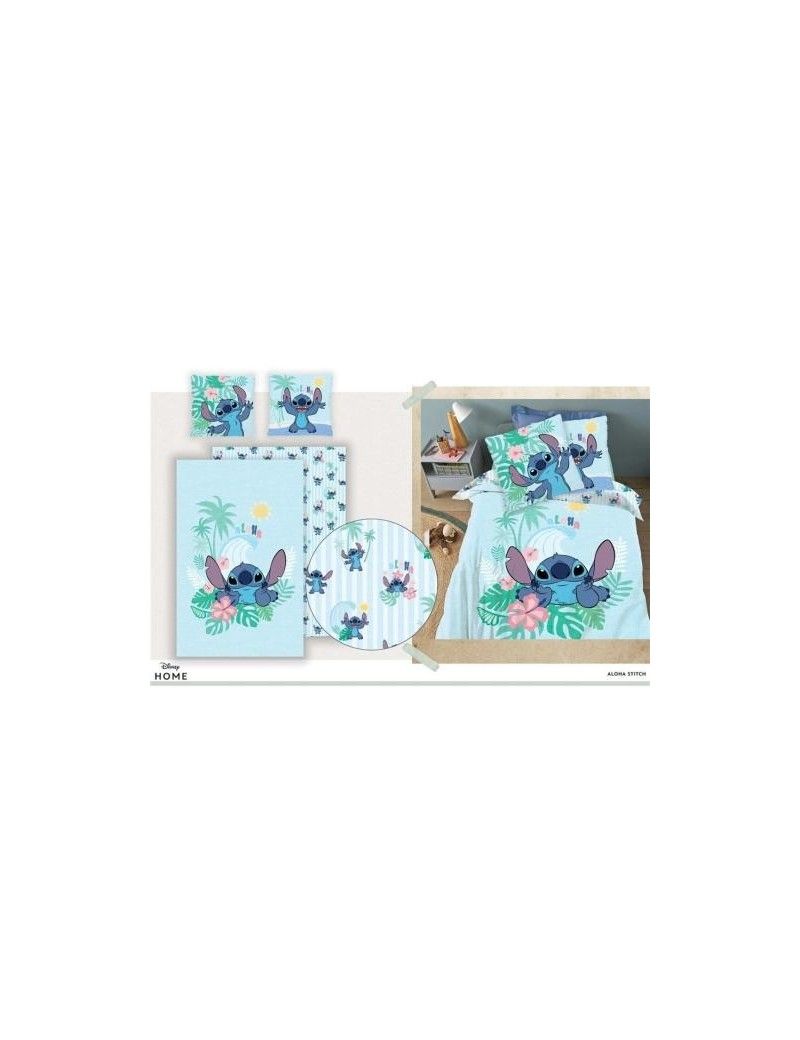 DISNEY - Parure de lit 140x200cm - Aloha Stitch AyMax 1 - Culture-Pop-France DISNEY - Parure de lit 140x200cm - Aloha Stitch AyMax 1 - Culture-Pop-France