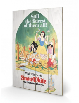 DISNEY - Snow White Still the Faires - Impression sur bois 40x59cm Pyramid 1 - Culture-Pop-France