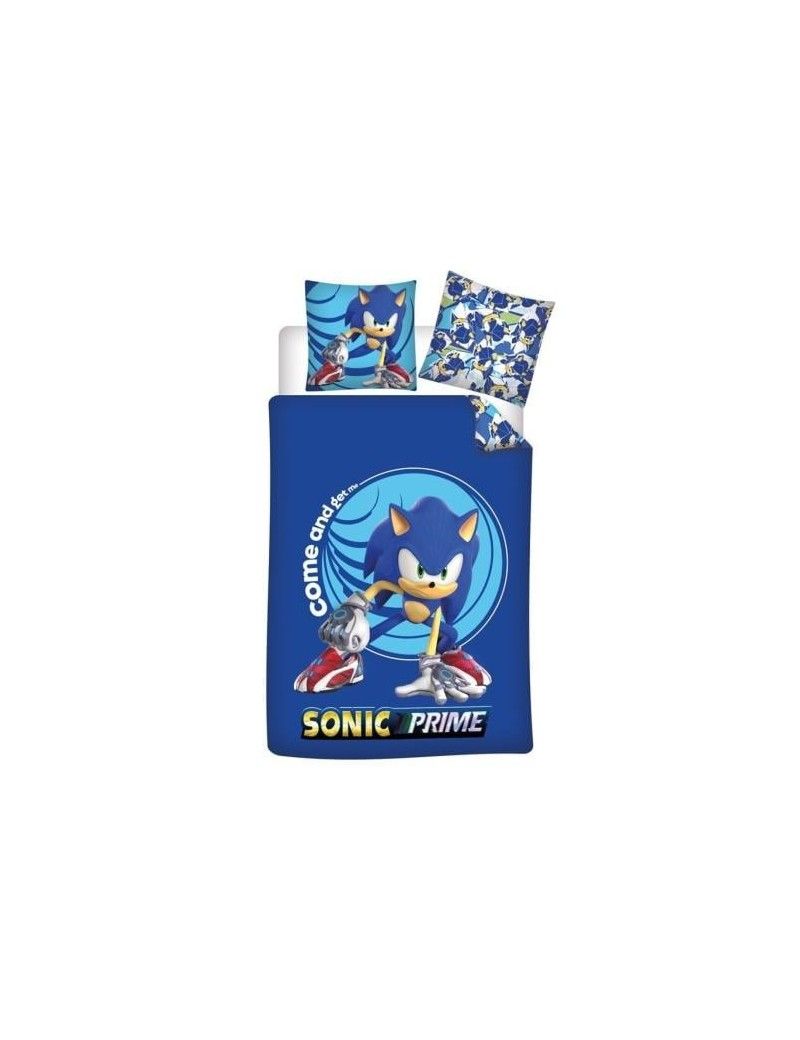 SONIC - Sonic Prime - Parure de lit 140x200cm AyMax 1 - Culture-Pop-France SONIC - Sonic Prime - Parure de lit 140x200cm AyMax 1 - Culture-Pop-France
