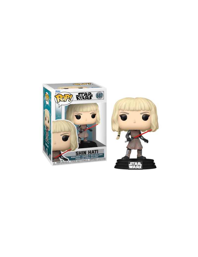 STAR WARS AHSOKA - POP N° 687 - Shin Hati Funko 1 - Culture-Pop-France STAR WARS AHSOKA - POP N° 687 - Shin Hati Funko 1 - Culture-Pop-France