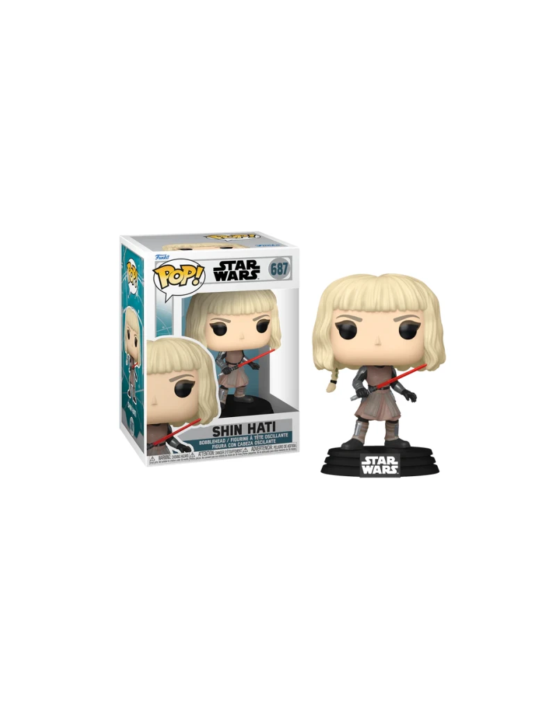STAR WARS AHSOKA - POP N° 687 - Shin Hati Funko 1 - Culture-Pop-France STAR WARS AHSOKA - POP N° 687 - Shin Hati Funko 1 - Culture-Pop-France