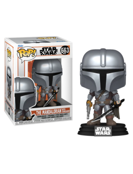 THE MANDALORIAN - POP N° 663 - The Mandalorian avec Darksaber Funko 1 - Culture-Pop-France