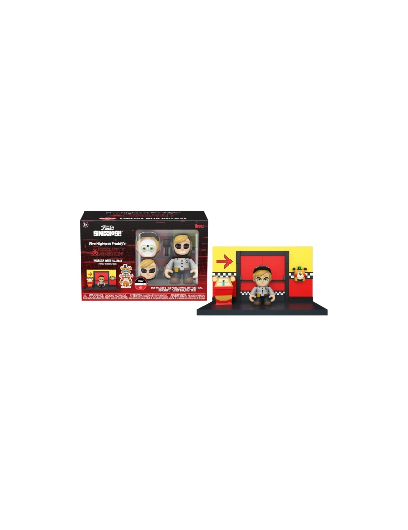 FNAF - Hallway add-on avec Vanessa - Snap Playset Funko Funko 1 - Culture-Pop-France FNAF - Hallway add-on avec Vanessa - Snap Playset Funko Funko 1 - Culture-Pop-France