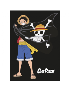 ONE PIECE - Plaid Polaire 100% Microfibre 100x140cm AyMax 1 - Culture-Pop-France