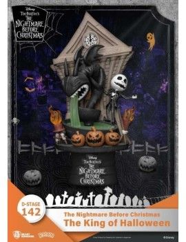 L'ETRANGE NOEL DE MONSIEUR JACK -Roi D'Halloween -Diorama D-Stage 15cm Beast Kingdom 1 - Culture-Pop-France