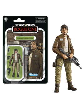STAR WARS ROGUE ONE - Cassian Andor - Figurine Vintage Collection 10cm Hasbro 1 - Culture-Pop-France