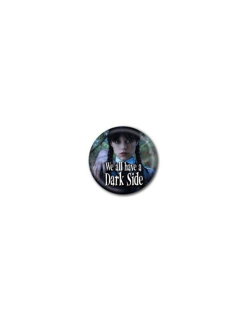 MERCREDI - Dark Side - Button Badge 25mm Pyramid 1 - Culture-Pop-France MERCREDI - Dark Side - Button Badge 25mm Pyramid 1 - Culture-Pop-France