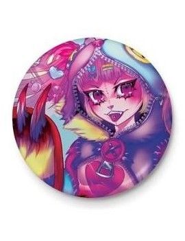 PINKU KULT - Bloody Cute - Button Badge 25mm Pyramid 1 - Culture-Pop-France