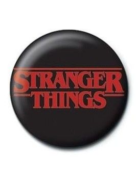 STRANGER THINGS - Logo - Button Badge 25mm Pyramid 1 - Culture-Pop-France