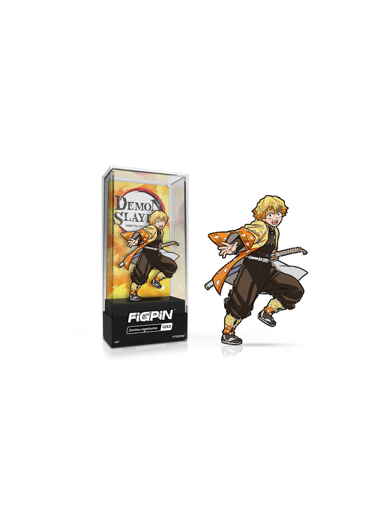 DEMON SLAYER - Zenitsu Agatsuma - FigPin 1 - Culture-Pop-France DEMON SLAYER - Zenitsu Agatsuma - FigPin 1 - Culture-Pop-France