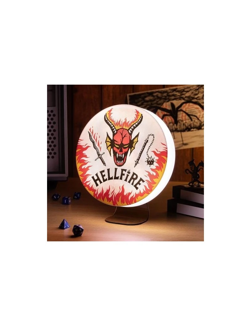 STRANGER THINGS - Hellfire Club Logo - Lampe 20cm Paladone 1 - Culture-Pop-France STRANGER THINGS - Hellfire Club Logo - Lampe 20cm Paladone 1 - Culture-Pop-France
