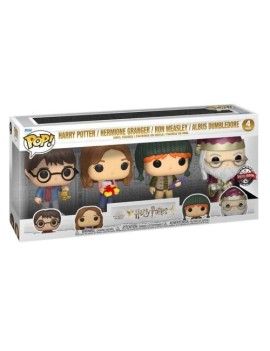 HARRY POTTER - POP - Holiday 4 PACK Sp. Edition Funko 1 - Culture-Pop-France