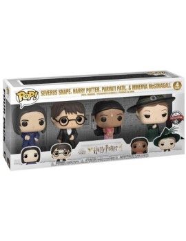 HARRY POTTER - POP - Yule 4 PACK Sp. Edition Funko 1 - Culture-Pop-France
