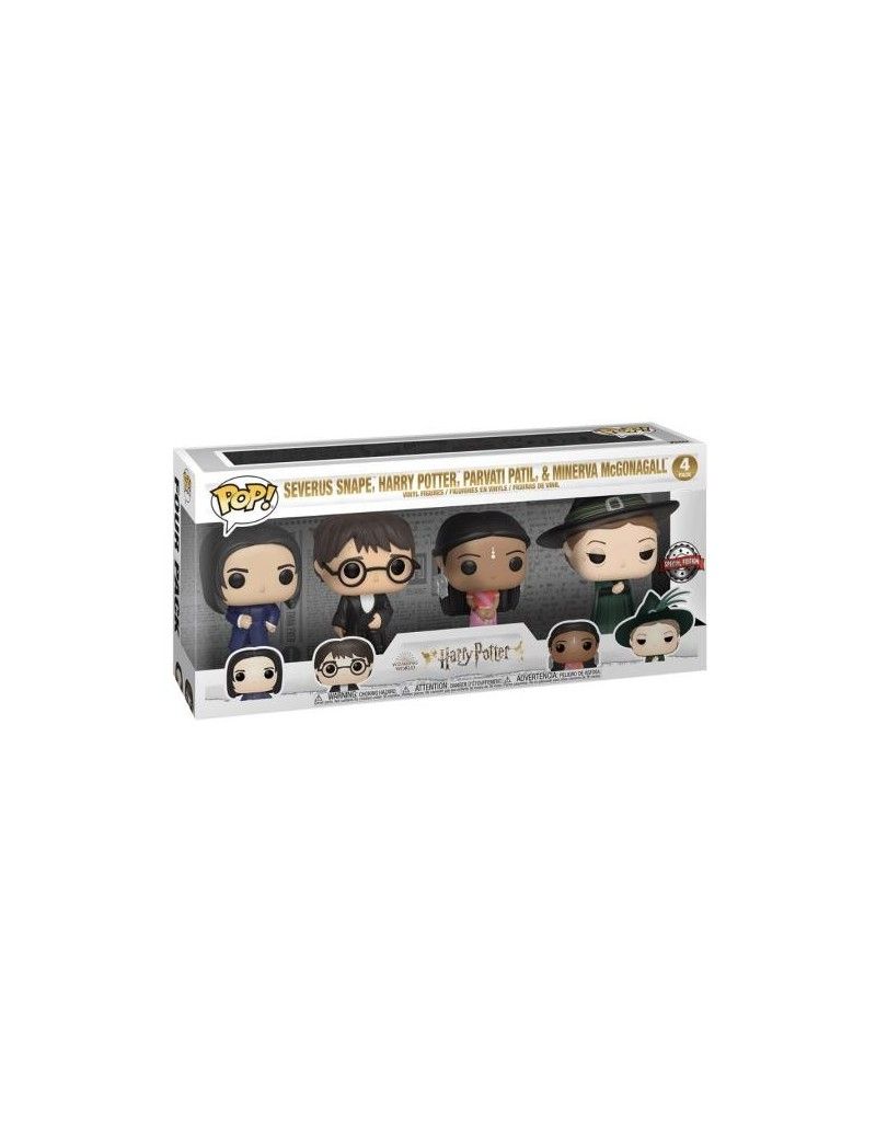 HARRY POTTER - POP - Yule 4 PACK Sp. Edition Funko 1 - Culture-Pop-France HARRY POTTER - POP - Yule 4 PACK Sp. Edition Funko 1 - Culture-Pop-France