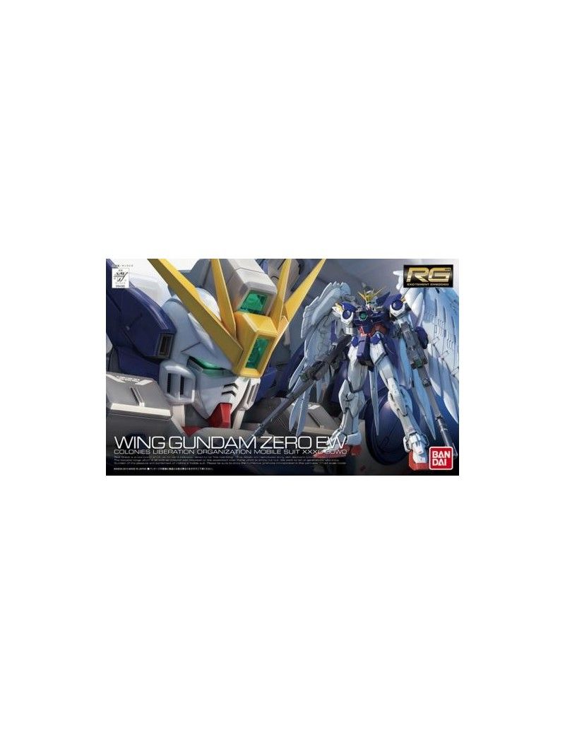 GUNDAM - Model Kit - Real Grade - Wing Gundam Zero EW - 13 CM Bandai Model Kit 1 - Culture-Pop-France GUNDAM - Model Kit - Real Grade - Wing Gundam Zero EW - 13 CM Bandai Model Kit 1 - Culture-Pop-France