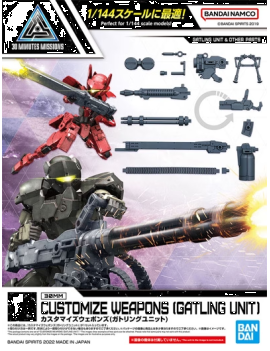 30MM - Customize Weapon (Gatling Gun) - Model Kit Bandai Model Kit 1 - Culture-Pop-France