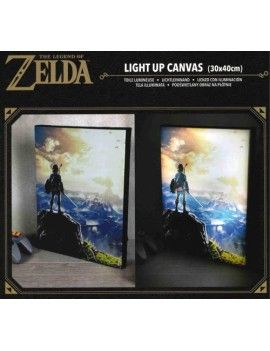 LEGEND OF ZELDA - Into The Wilds - Canvas Lumineux 40X30 Cm Pyramid 1 - Culture-Pop-France