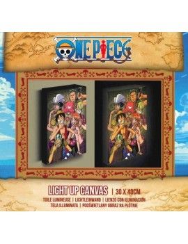 ONE PIECE - Chopper With Friends - Canvas Lumineux 40X30 Cm Pyramid 1 - Culture-Pop-France
