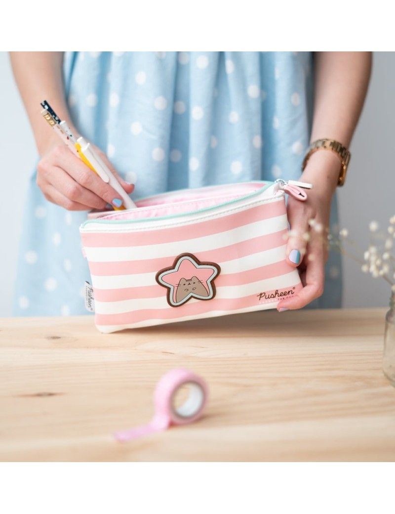 PUSHEEN - Rose Collection - Pencil case : : Pencil