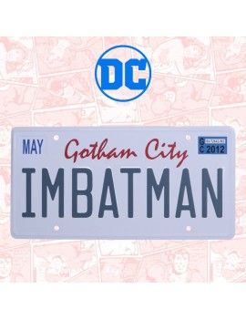 BATMAN - IM Batman - Plaque Métal Fanattik 1 - Culture-Pop-France