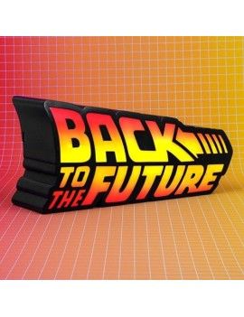RETOUR VERS LE FUTURE - Logo Lampe - 28,5x15cm Fizz Creation 1 - Culture-Pop-France
