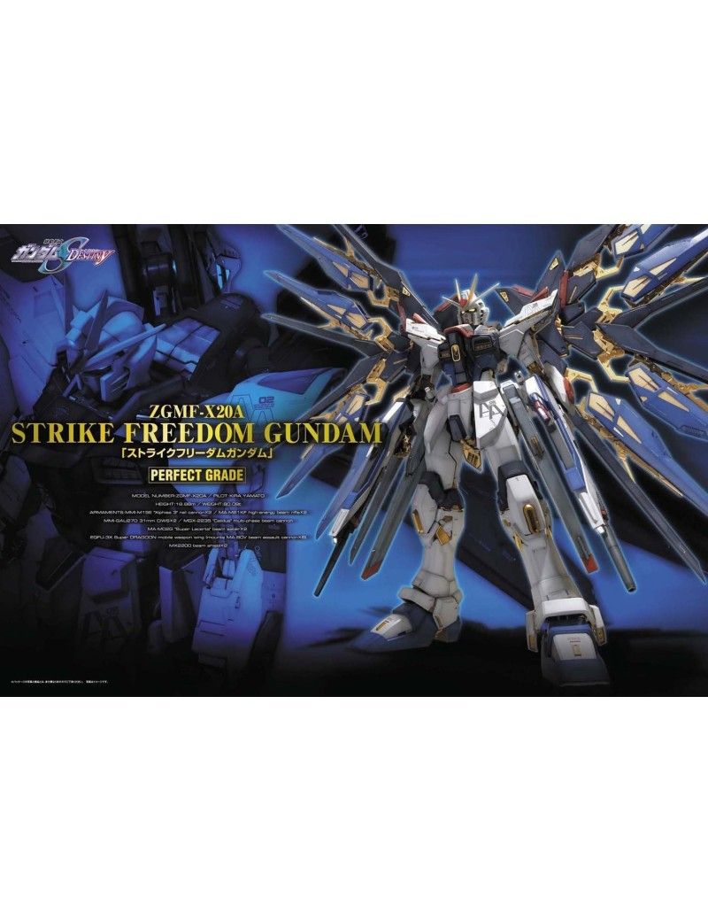 GUNDAM - Perfect Grade - Strike Freedom Gundam - 30 CM REPROD Bandai Model Kit 1 - Culture-Pop-France GUNDAM - Perfect Grade - Strike Freedom Gundam - 30 CM REPROD Bandai Model Kit 1 - Culture-Pop-France