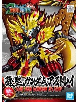 GUNDAM - SD Sangoku Soketsuden Sun Jian Gundam Astray - Model Kit Bandai Model Kit 1 - Culture-Pop-France
