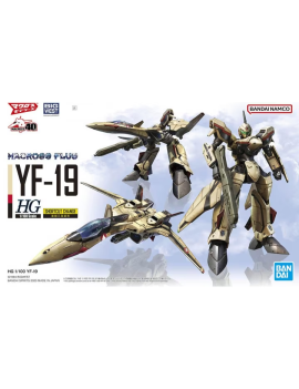 MACROSS - HG 1/100 YF-19 - Model Kit Bandai Model Kit 1 - Culture-Pop-France