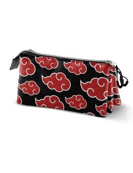 NARUTO - Akatsuki - Trousse Triple '10x23.5x5cm' Karactermania 1 - Culture-Pop-France
