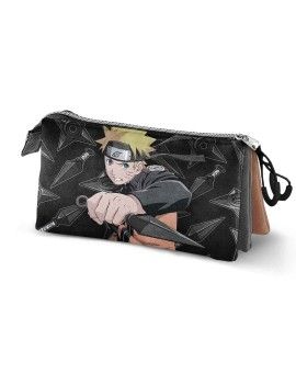NARUTO - Weapons - Trousse Triple '10x23.5x5cm' Karactermania 1 - Culture-Pop-France