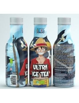 ONE PIECE - Ultra Ice Tea - Luffy - Bouteille 50 Cl ULTRAPOP 1 - Culture-Pop-France
