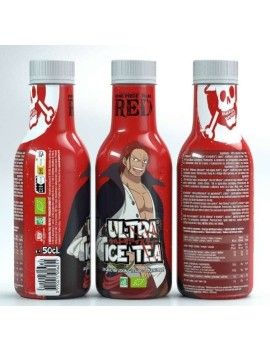 ONE PIECE RED - Ultra Ice Tea - Shanks - Bouteille 50 Cl ULTRAPOP 1 - Culture-Pop-France