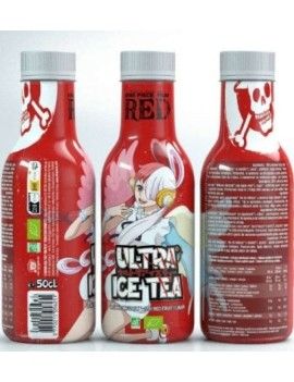 ONE PIECE RED - Ultra Ice Tea - Uta - Bouteille 50 Cl ULTRAPOP 1 - Culture-Pop-France