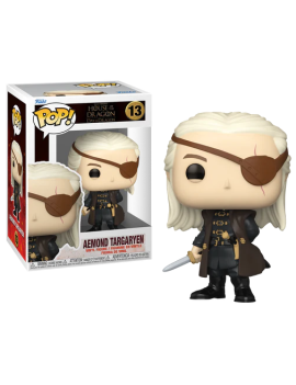 HOUSE OF THE DRAGONS - POP TV N° 13 - Aemond Targaryen avec Chase Funko 1 - Culture-Pop-France