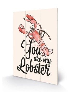 FRIENDS - You Are My Lobster - Impression sur bois 20x29.5 Pyramid 1 - Culture-Pop-France