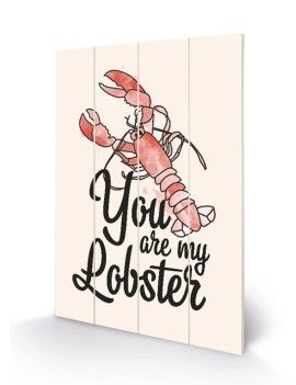 FRIENDS - You are my Lobster - Impression sur bois 40x59cm Pyramid 1 - Culture-Pop-France