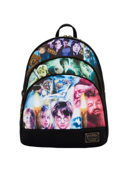 HARRY POTTER - Trilogy - Sac à dos LoungeFly '29x35x11cm' Loungefly 1 - Culture-Pop-France