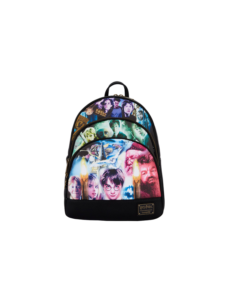 HARRY POTTER - Trilogy - Sac à dos LoungeFly '29x35x11cm' Loungefly 1 - Culture-Pop-France HARRY POTTER - Trilogy - Sac à dos LoungeFly '29x35x11cm' Loungefly 1 - Culture-Pop-France