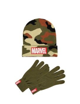 MARVEL - Logo - Gift Set Bonnet & Gants Difuzed 1 - Culture-Pop-France